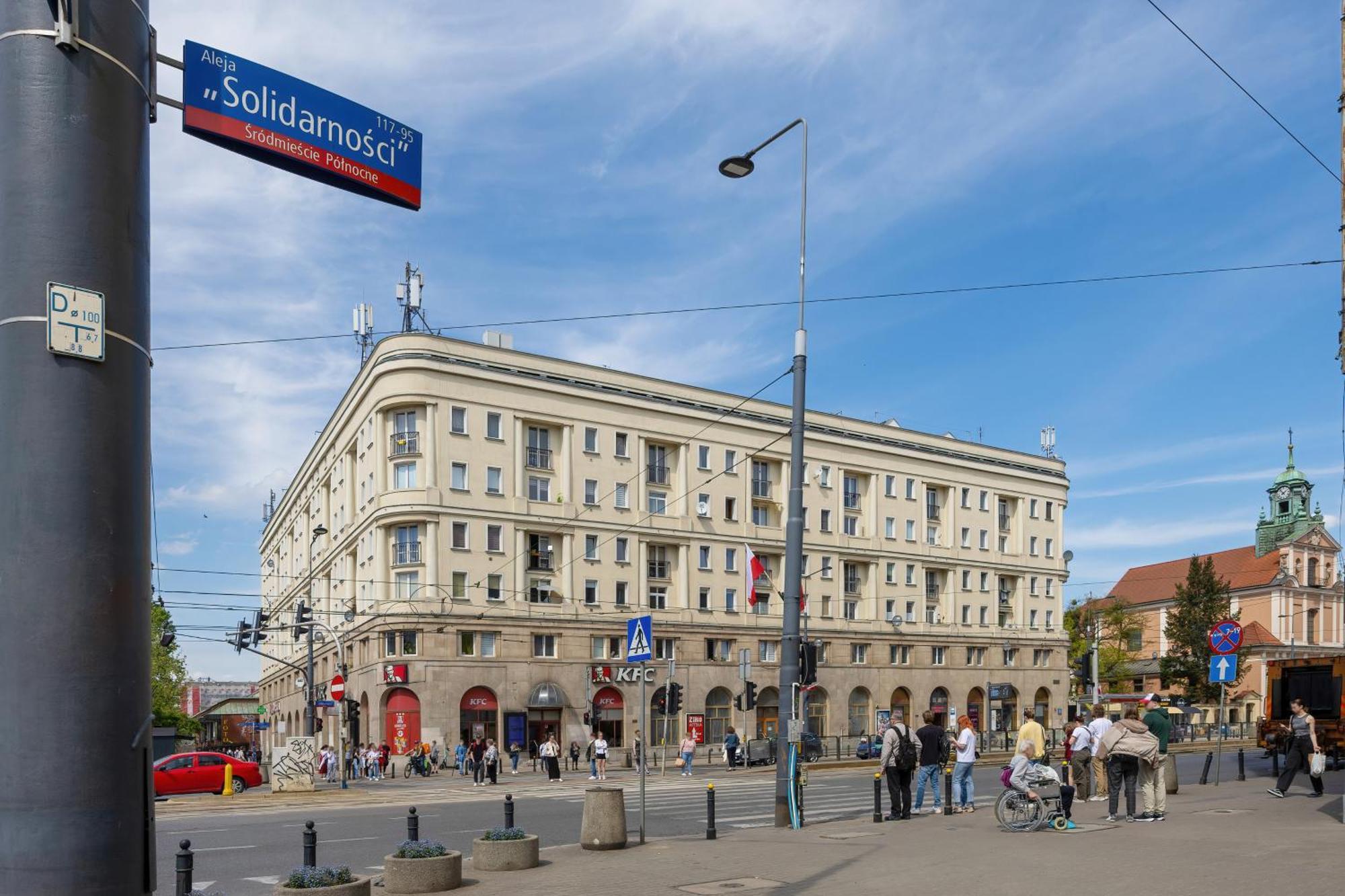 J&W Apartments Studio Solidarnosci Varsó Kültér fotó